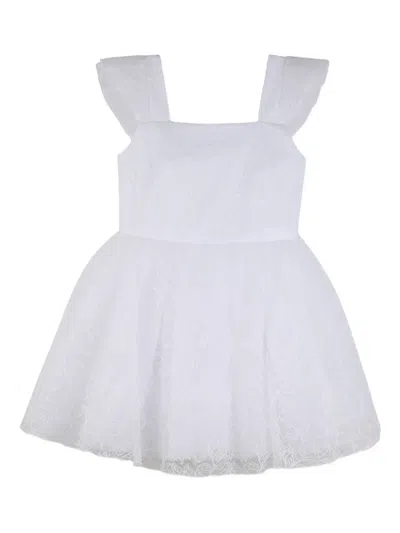 Givenchy Kids' Lace Sleeveless Dress In Multi
