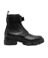 Givenchy Terra Biker Boots In Black