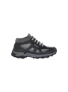 Givenchy Bogs Lace-up Low Sneakers In Black