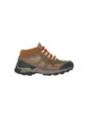 Givenchy Bogs Lace Up Boots In Rubber And Neoprene In Brown