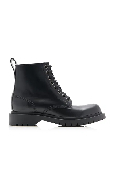 Givenchy Lace-up Leather Boots