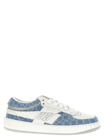 Givenchy Lace Up Sneakers In Blue
