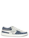 Givenchy Lace Up Sneakers In Blue