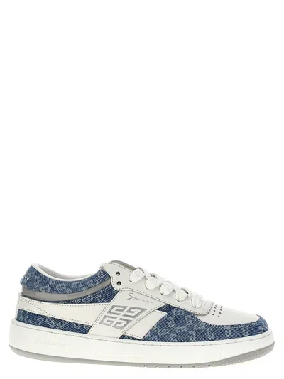 Givenchy Lace Up Sneakers In Blue