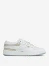 Givenchy G Move Sneakers In Mixed Leathers In White