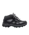 Givenchy Bogs Lace-up Low Sneakers In Black