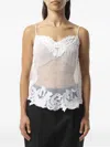 Givenchy Sleeveless Top In White