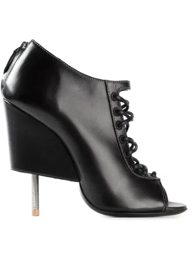 Givenchy Lace-up Boots In Black