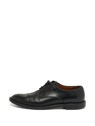 Pre-owned Givenchy Lace-up Derby Shoes In Black