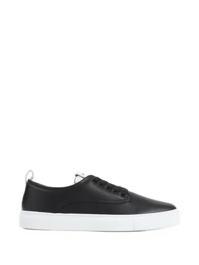 Givenchy Lace-up Leather Sneakers In Multi