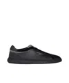 Givenchy Black Leather G Move Sneakers In Black