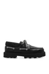 Givenchy Leather Platform Loafers In Black