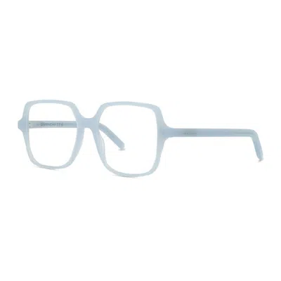Givenchy Ladies Black Square Eyeglass Frames Gv50044i 084 In Blue