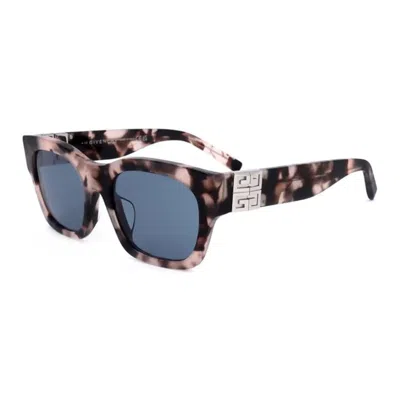 Givenchy Ladies Black Square Sunglasses Gv40072f 55v In ["blue"]
