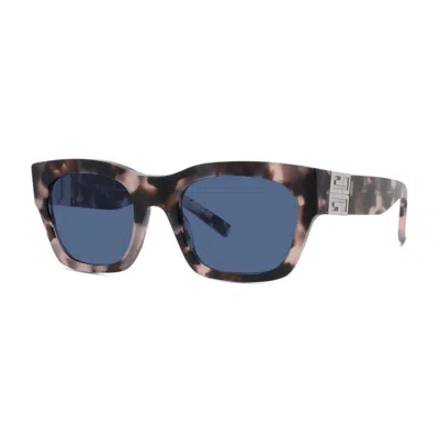 Givenchy Ladies Black Square Sunglasses Gv40072i 55v In ["blue"]