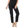 Givenchy Ladies Black Wool Cigarette Chain Trousers In Black