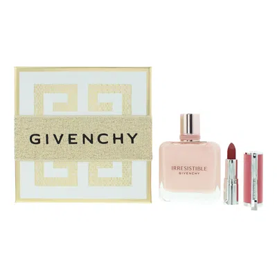 Givenchy Ladies Irresistible Rose Velvet Gift Set Fragrances 3274872463257