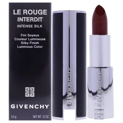 Givenchy Ladies Le Rouge Interdit Intense Silk Lipstick 0.12 oz 319 Rouge Santal Makeup 327487244291 In Burgundy