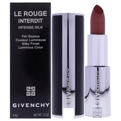 Givenchy Ladies Le Rouge Interdit Intense Silk Lipstick 0.12 oz 500 Brun Mocha Makeup 3274872443037 In Burgundy
