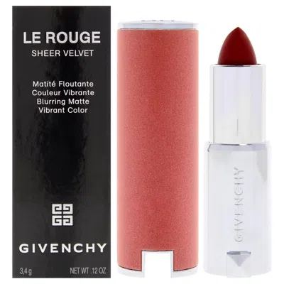 Givenchy Ladies Le Rouge Sheer Velvet Matte Lipstick 0.12 oz 37 Rouge Graine Makeup 3274872455153
