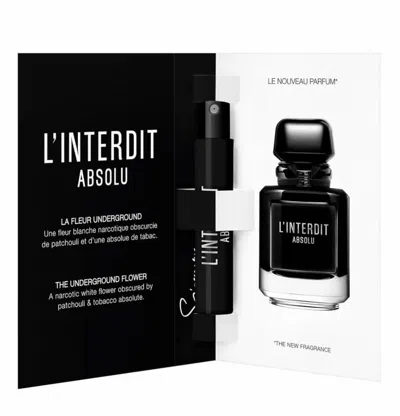 Givenchy Ladies L'interdit Absolu Edp 0.03 oz Fragrances 3274872516557 In Black