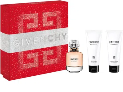 Givenchy Ladies L'interdit Gift Set Fragrances 3274872449206 In Orange