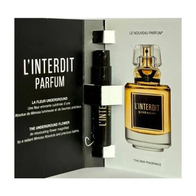 Givenchy Ladies L'interdit Le Parfum 0.03 oz Fragrances 3274872495524 In Transparent