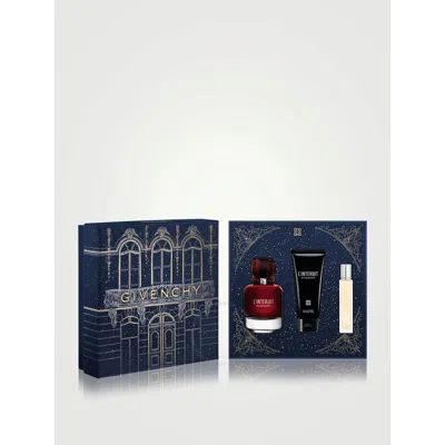 Givenchy Kids'  Ladies L'interdit Rouge Gift Set Fragrances 3274872473409 In Multi