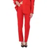GIVENCHY GIVENCHY LADIES POP RED CONCEALED FASTENING TAILORED TROUSERS