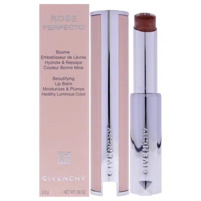 Givenchy Ladies Rose Perfecto Beautifying Lip Balm 0.09 oz 302 Warm Maple Makeup 3274872454330 In Transparent