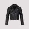 Givenchy Logo Leather Jacket In Black