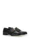 Givenchy Logo-embellished Leather Loafer In Black