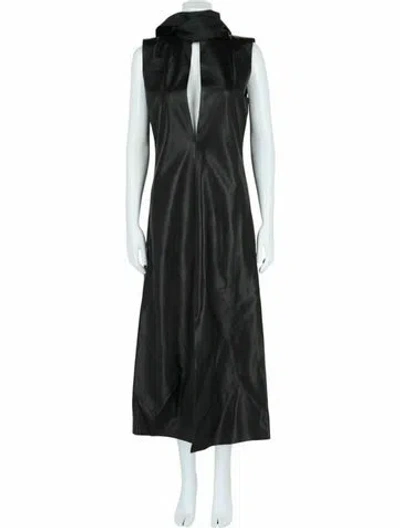 Pre-owned Givenchy Lambskin Dress W/ Tags In Black