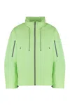 Givenchy Lambskin Jacket With Adjustable Drawstring Hem In Green