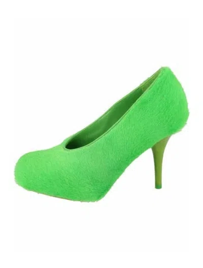 Pre-owned Givenchy Lambskin Pumps W/ Tags In Green