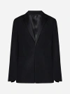 GIVENCHY LAME’ SILK SINGLE-BREASTED BLAZER