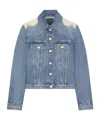 Givenchy Jacket In Denim With Yoke In Blue