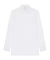 Givenchy Lapel Long-sleeved Shirt In White