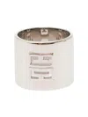 Givenchy Large 4g Cut-out Ring In Silver