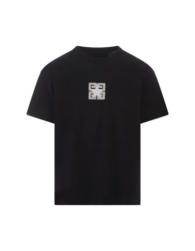 Givenchy Black 4g Stars T-shirt In Nero