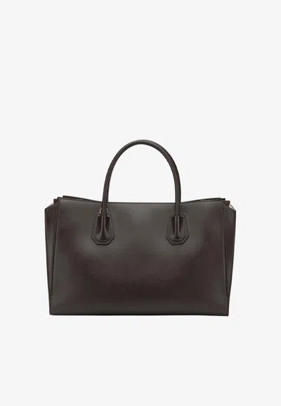 Givenchy Large Antigonia Catchall Bag In Brown