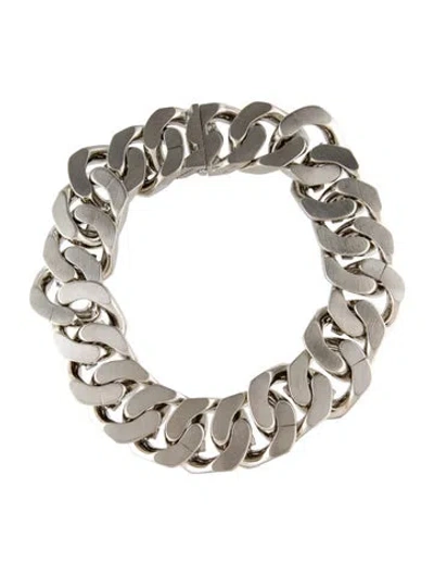 Pre-owned Givenchy Large G Chain Necklace, 21" In Multi