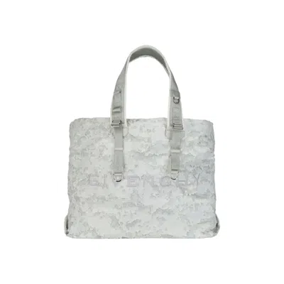 Pre-owned Givenchy Large G-shopper Tote Bag 'white/grey' | Men's Size Onesize