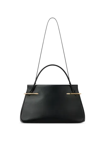 Givenchy Large Pinch Bag In Leather In Black