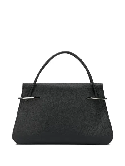 Givenchy Pinch Large Shoulder Bag In Grain Leather In Black