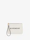 Givenchy Large Pouch In Canvas In Multicolor