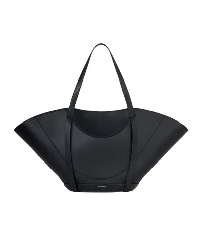 Givenchy Large The Snatch Basket Bag In Leather In Black