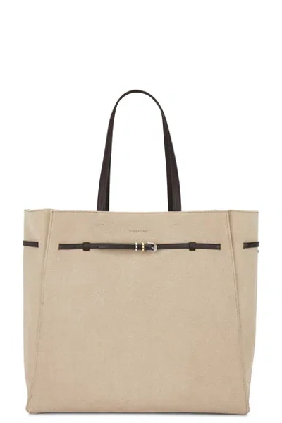 Givenchy Large Voyou East West Tote Bag In Brown