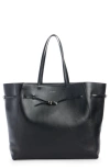 GIVENCHY LARGE VOYOU LEATHER EAST/WEST TOTE
