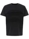 Givenchy Layered Crew-neck Stonewashed T-shirt In Black